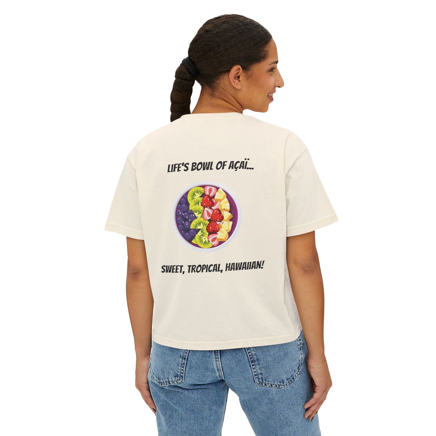 Women's Boxy Tee Hawaii Collection Printify