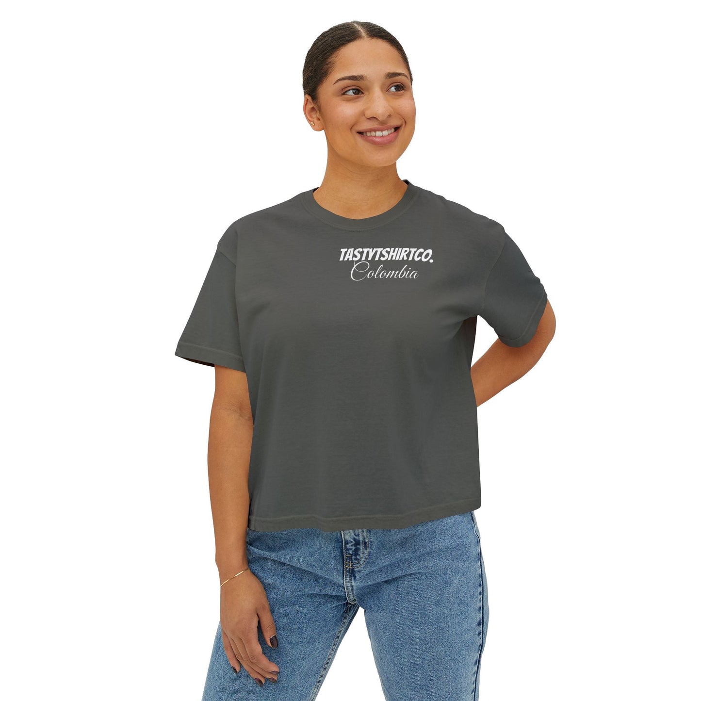 Women's Boxy Tee Colombia Collection Printify