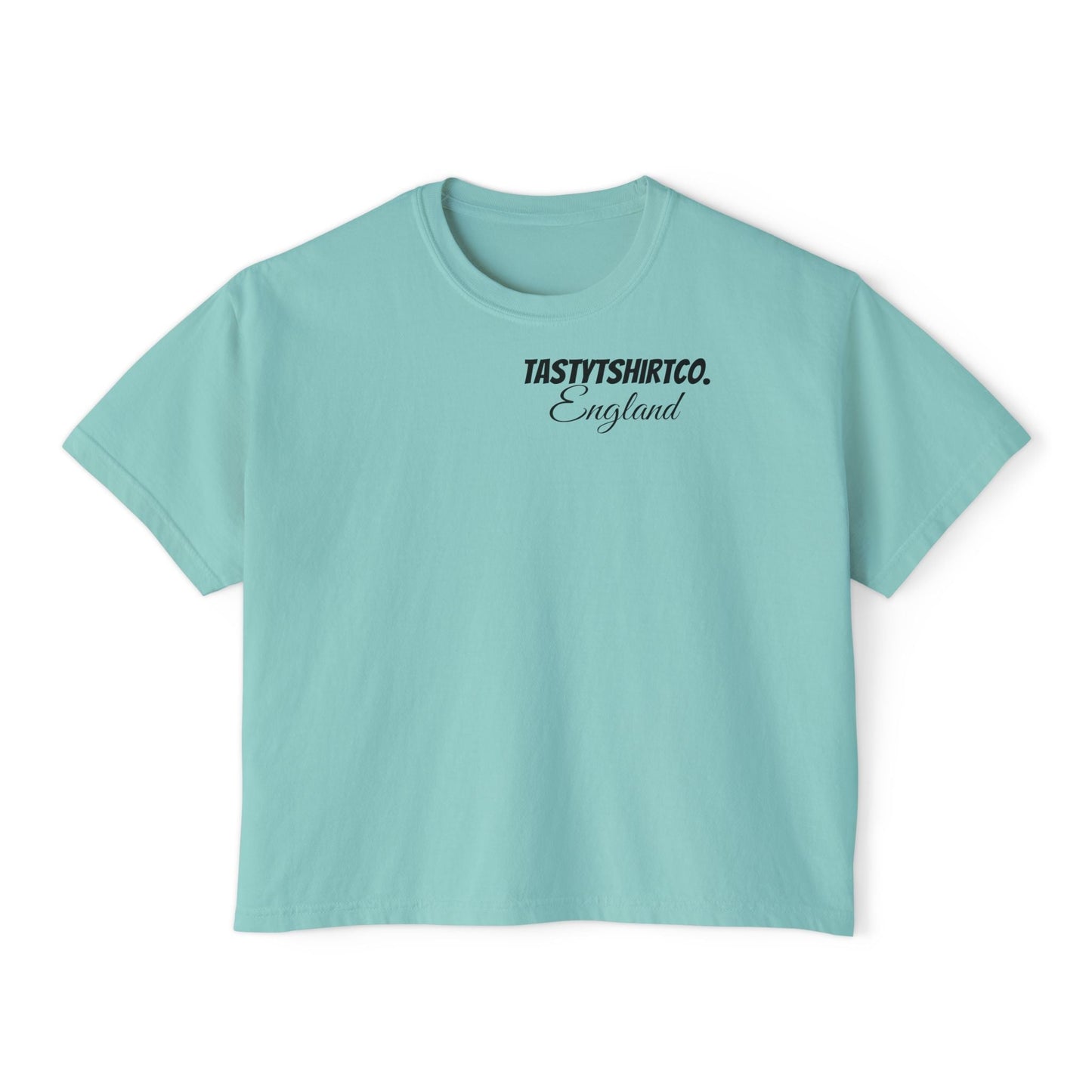 Women's Boxy Tee England Collection Printify