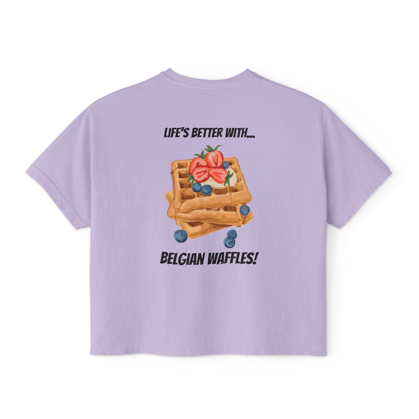 Women's Boxy Tee Belgium Collection Printify