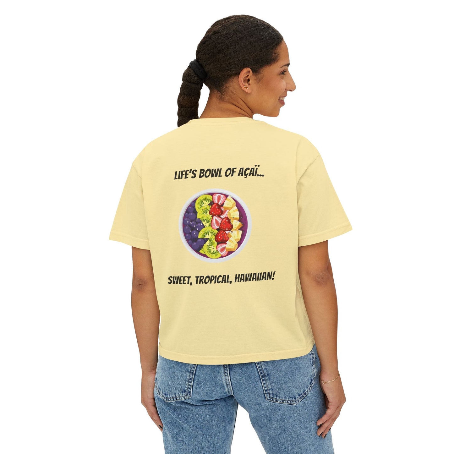 Women's Boxy Tee Hawaii Collection Printify