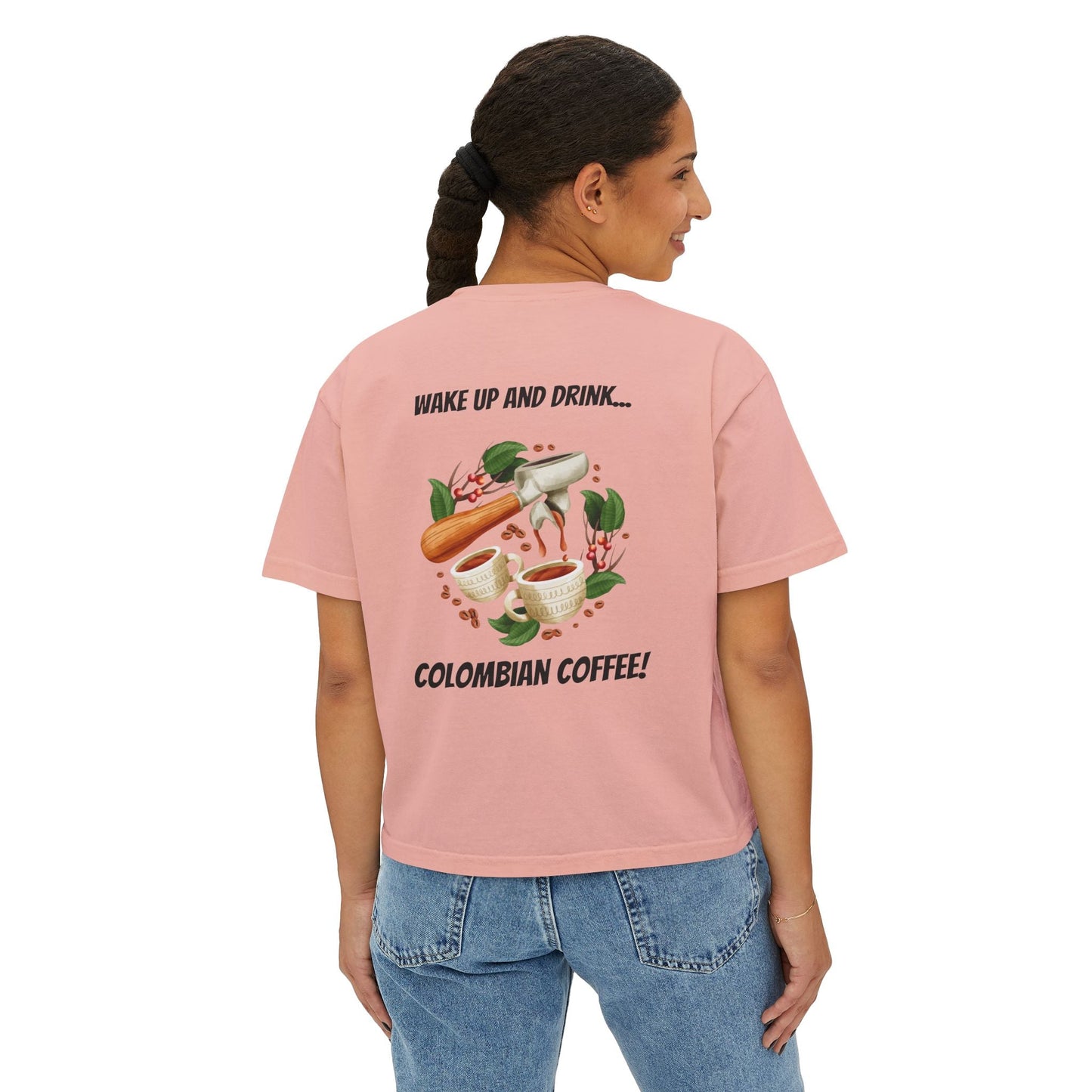 Women's Boxy Tee Colombia Collection Printify