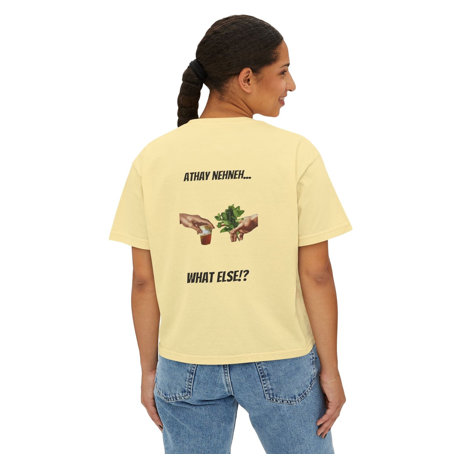 Women's Boxy Tee Morocco Collection Printify