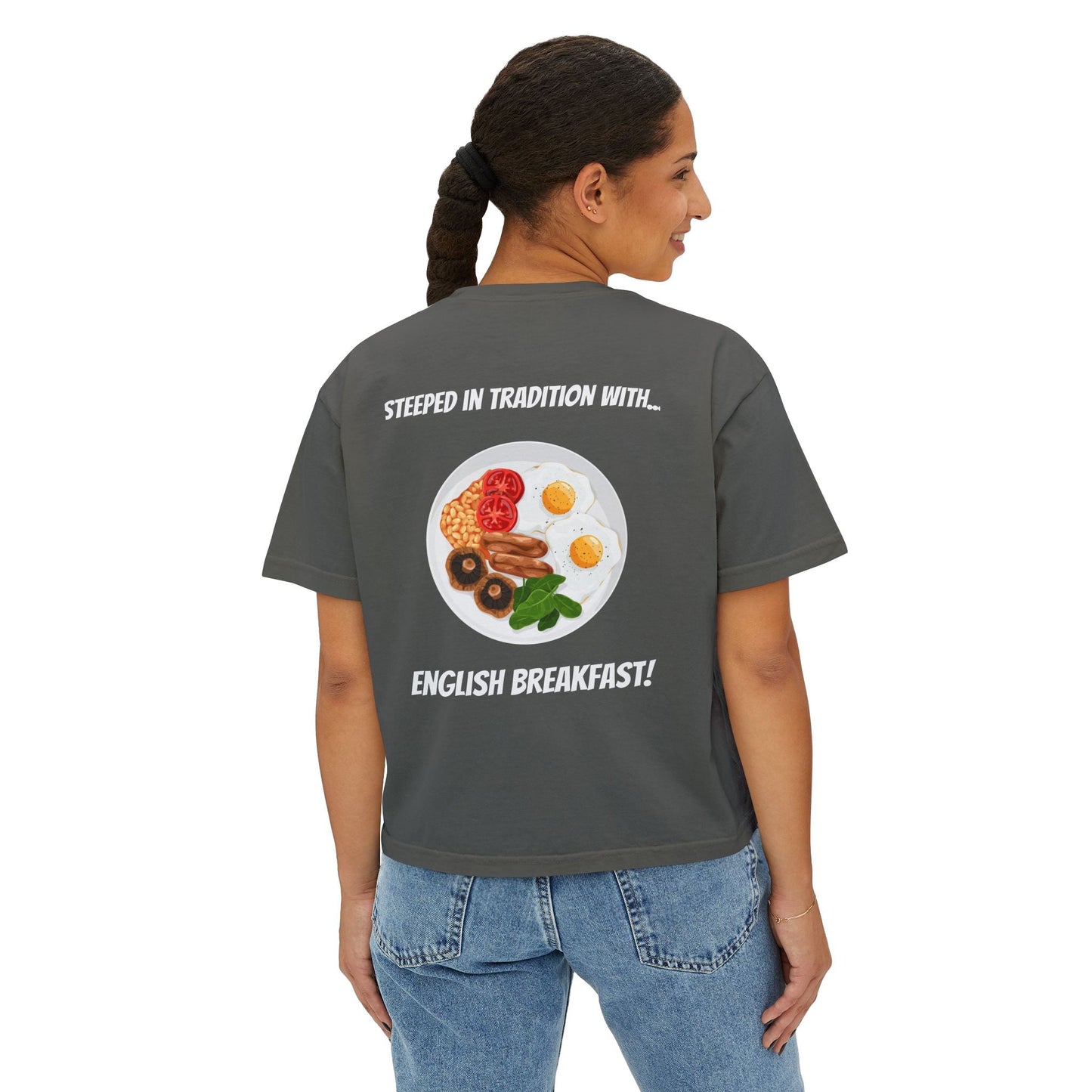 Women's Boxy Tee England Collection Printify