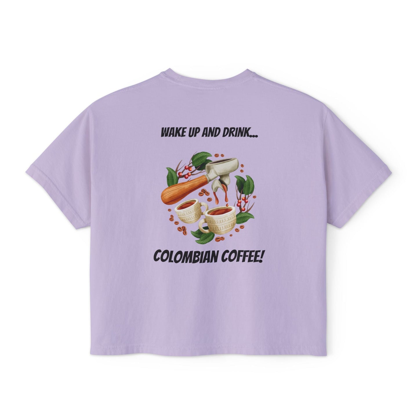 Women's Boxy Tee Colombia Collection Printify