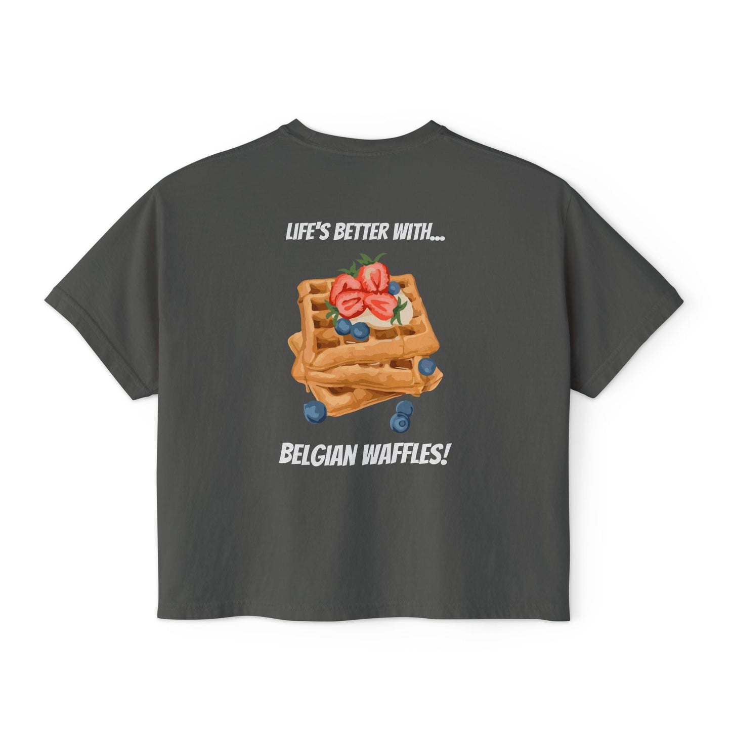 Women's Boxy Tee Belgium Collection Printify
