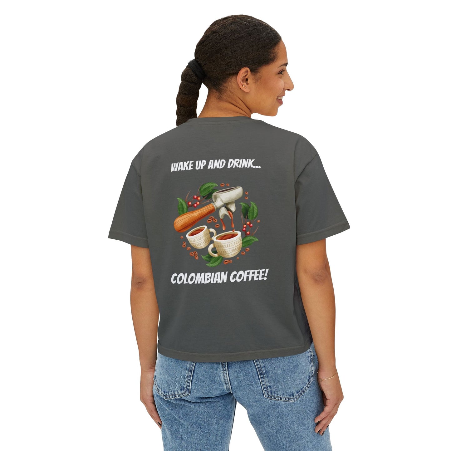 Women's Boxy Tee Colombia Collection Printify