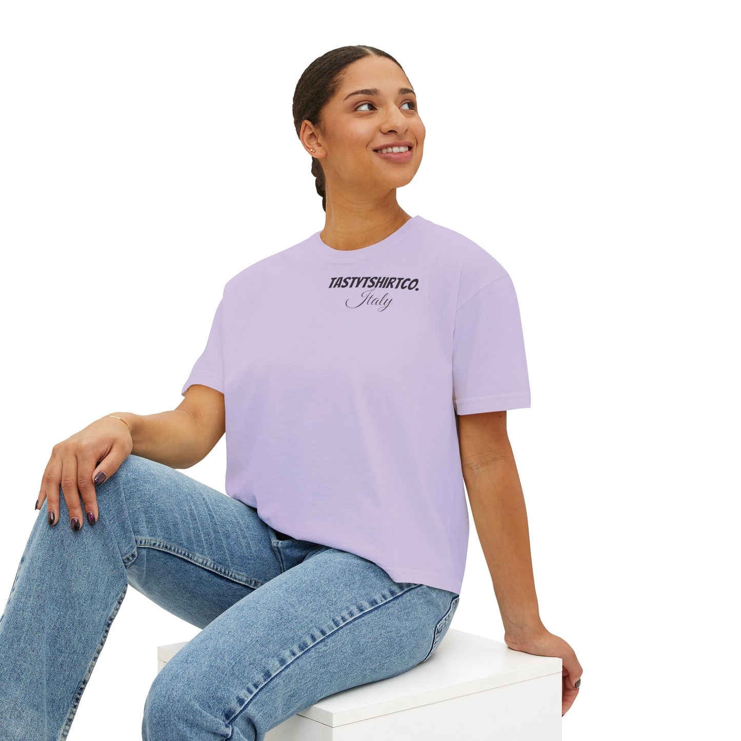 Women's Boxy Tee Italy Collection Printify