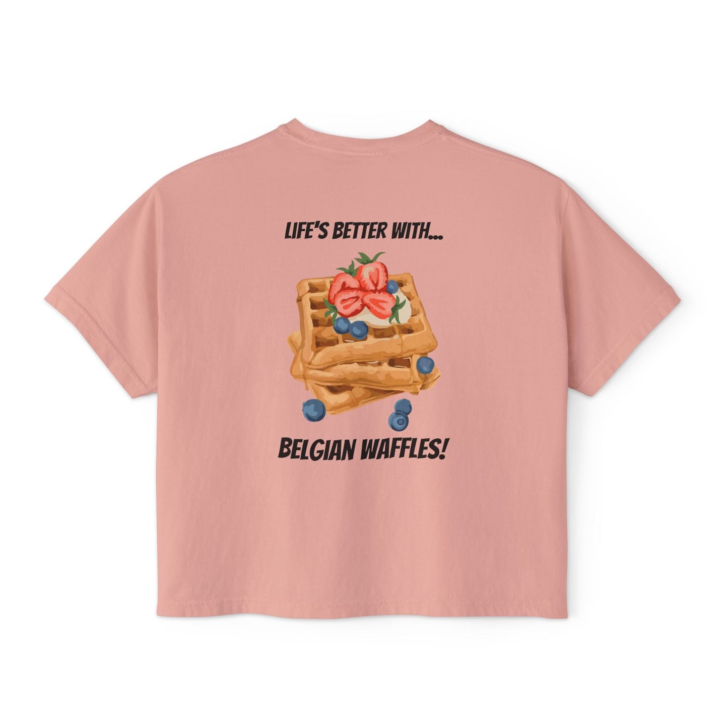 Women's Boxy Tee Belgium Collection Printify
