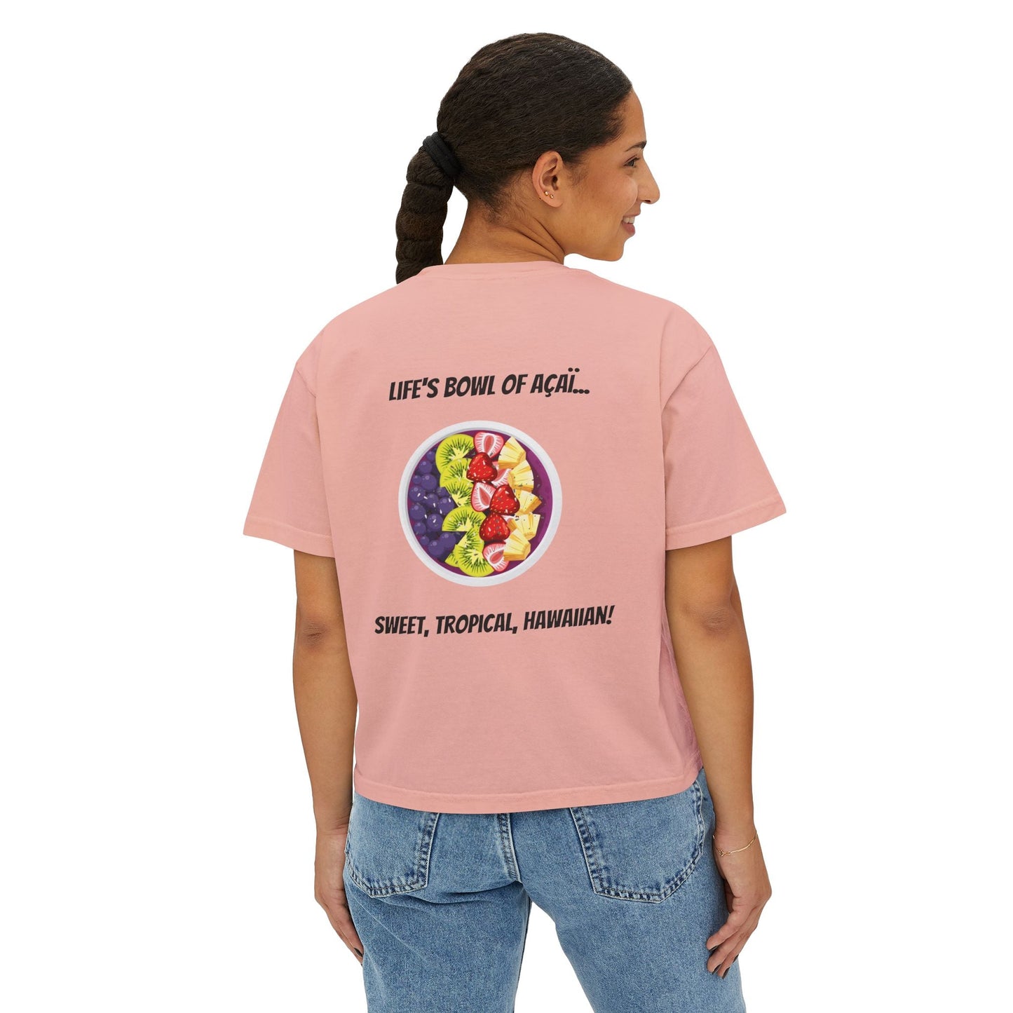 Women's Boxy Tee Hawaii Collection Printify