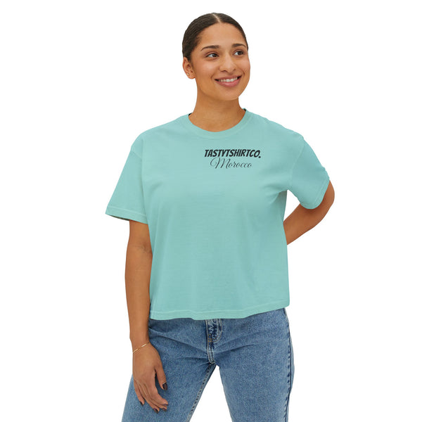 Women's Boxy Tee Morocco Collection Printify