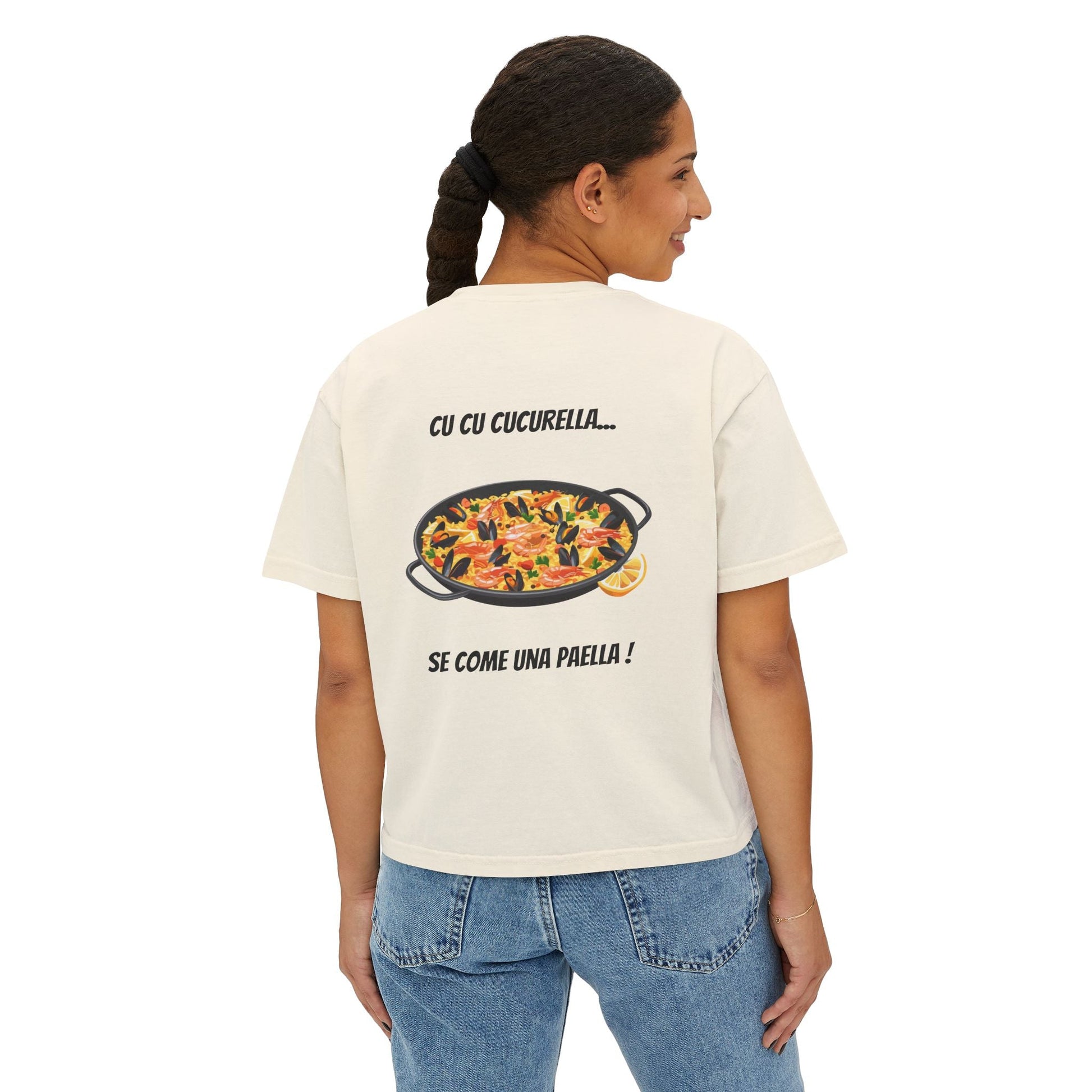 Women's Boxy Tee Spain Collection Printify