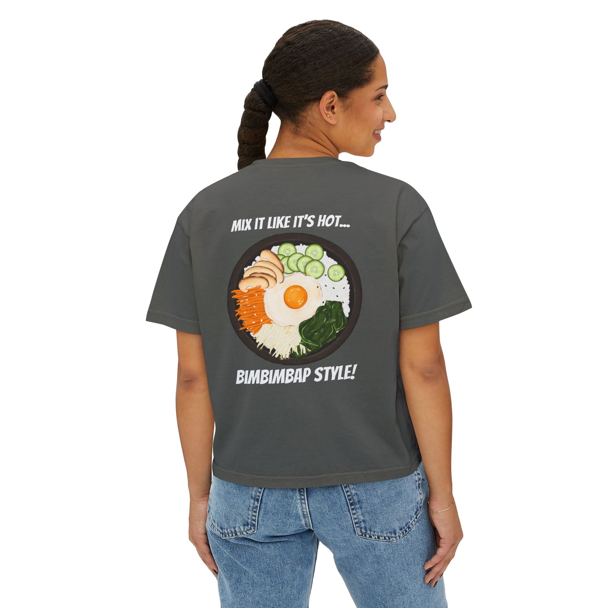 Women's Boxy Tee Korea Collection Printify