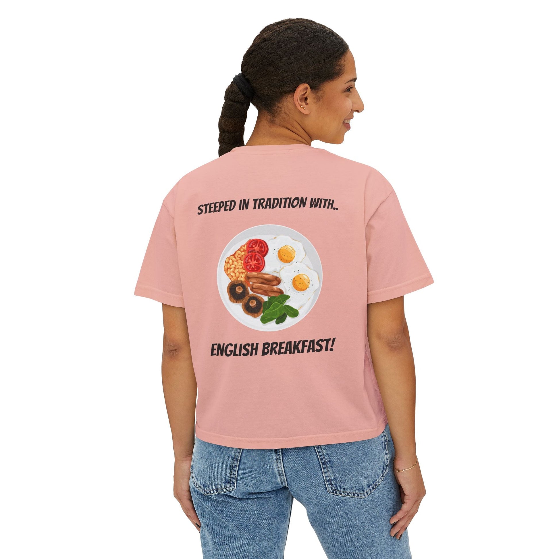 Women's Boxy Tee England Collection Printify