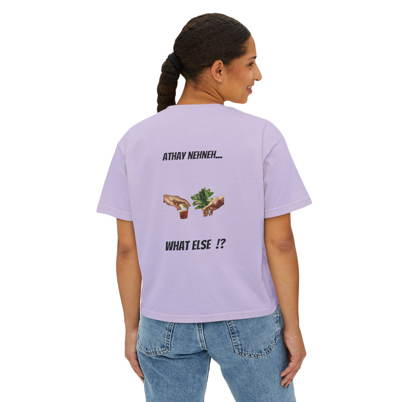 Women's Boxy Tee Morocco Collection Printify