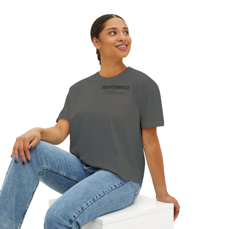 Women's Boxy Tee Morocco Collection Printify