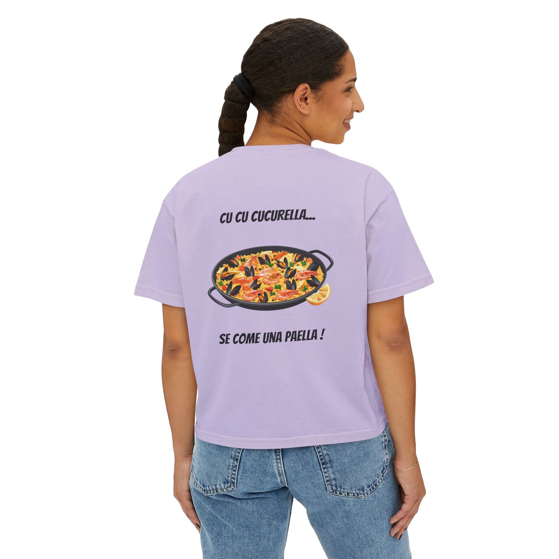 Women's Boxy Tee Spain Collection Printify