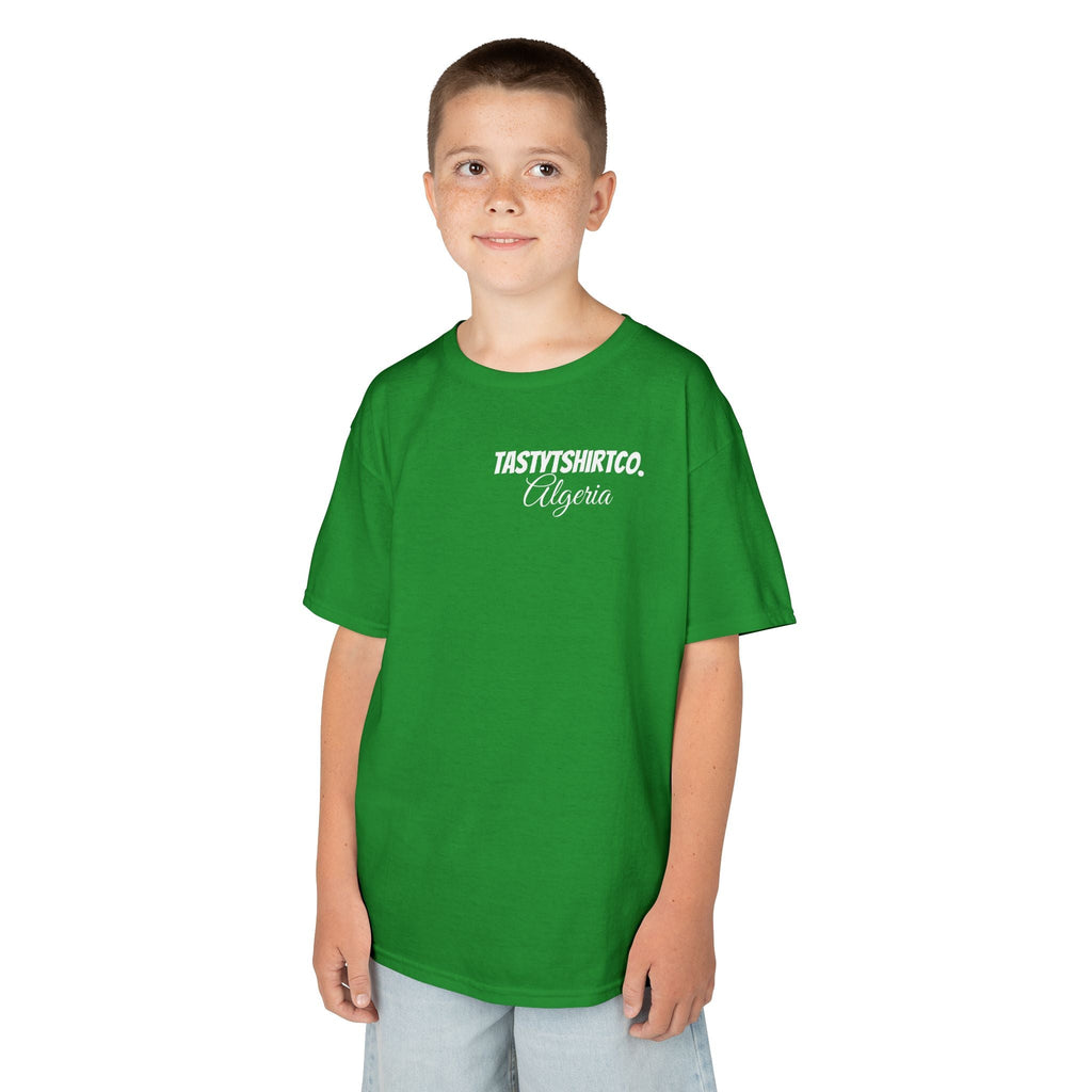Kids’ Cotton Tee – Algeria Edition Printify