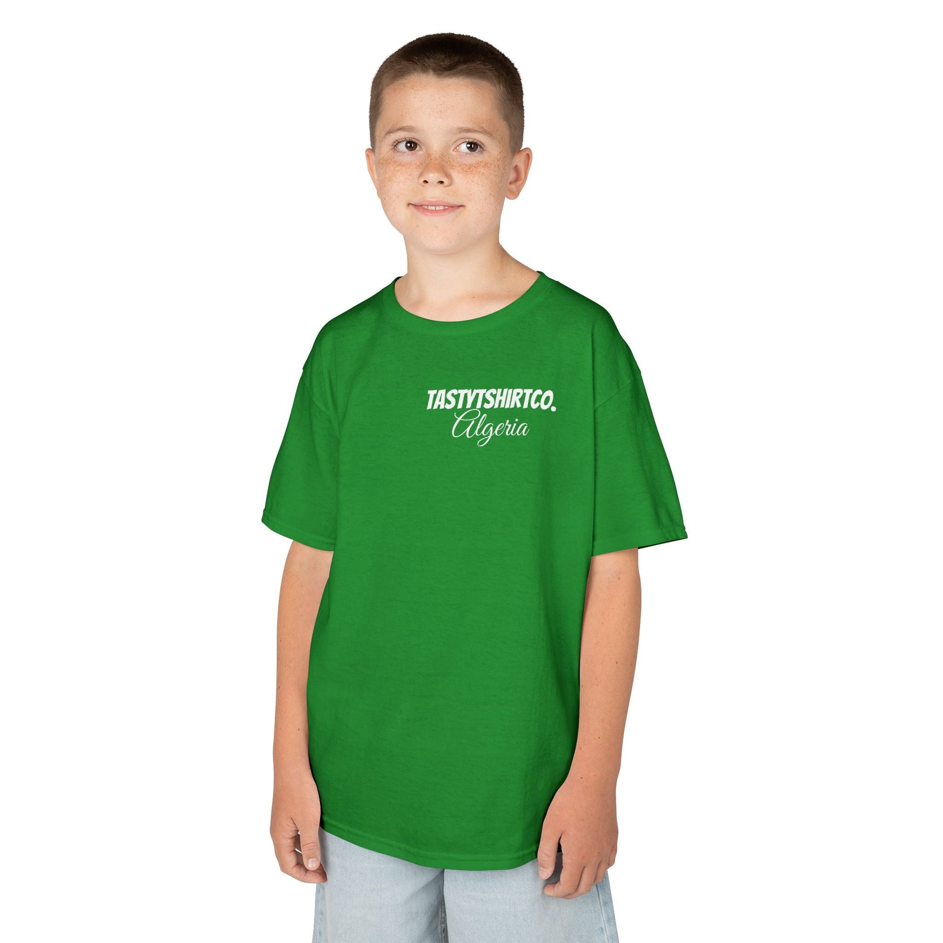 Kids’ Cotton Tee – Algeria Edition Printify