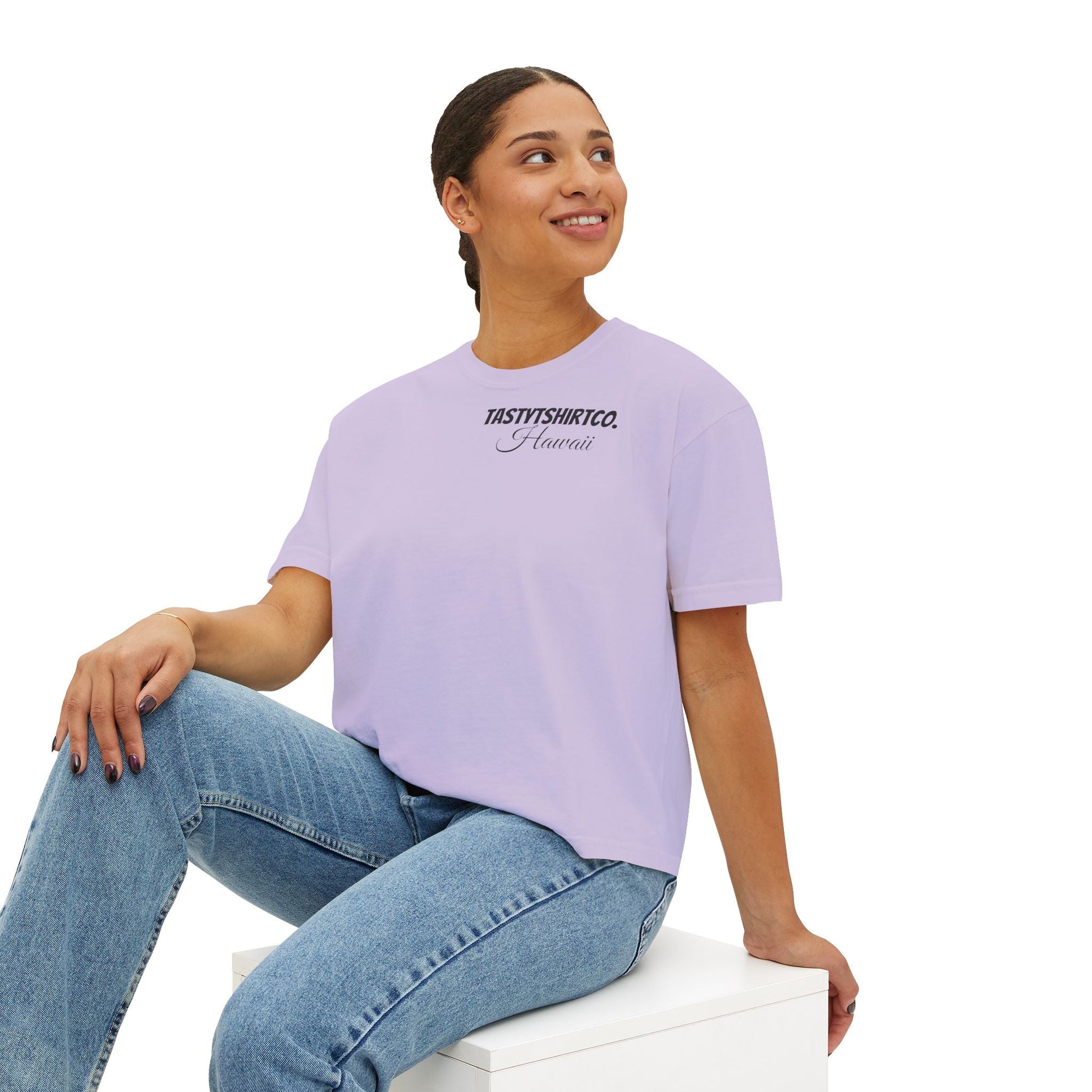 Women's Boxy Tee Hawaii Collection Printify