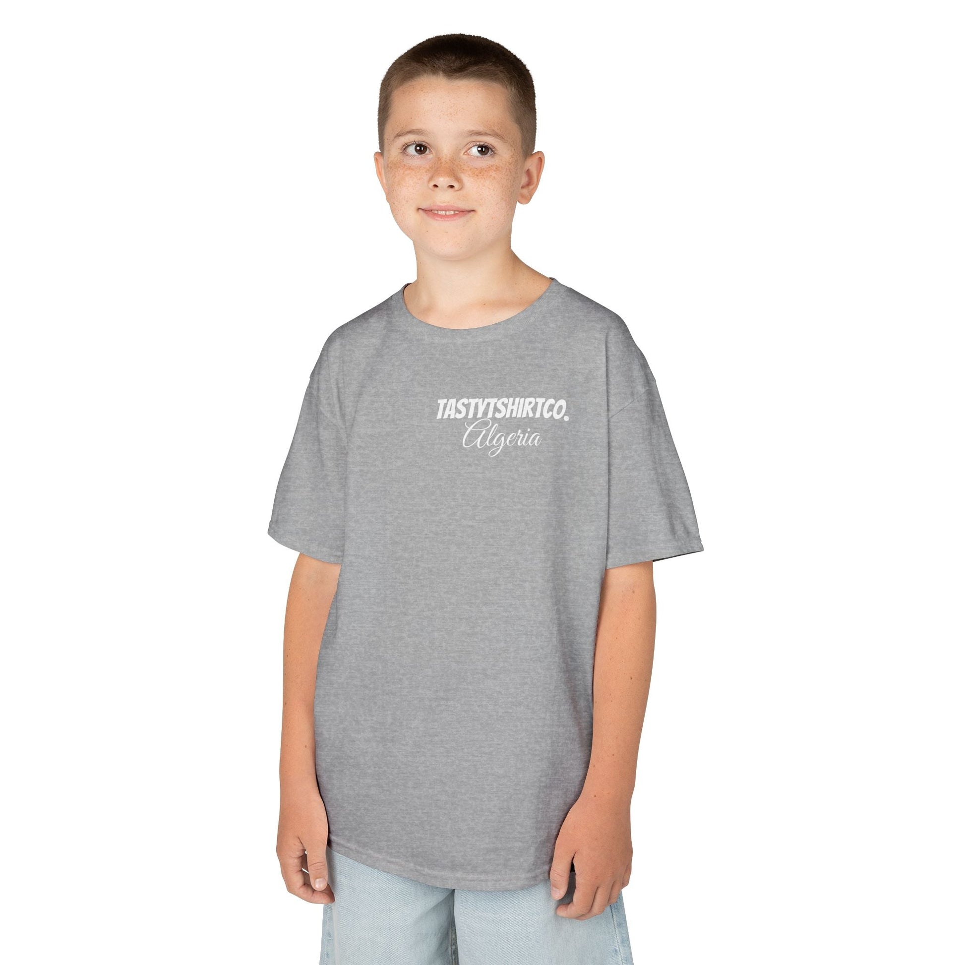 Kids’ Cotton Tee – Algeria Edition Printify