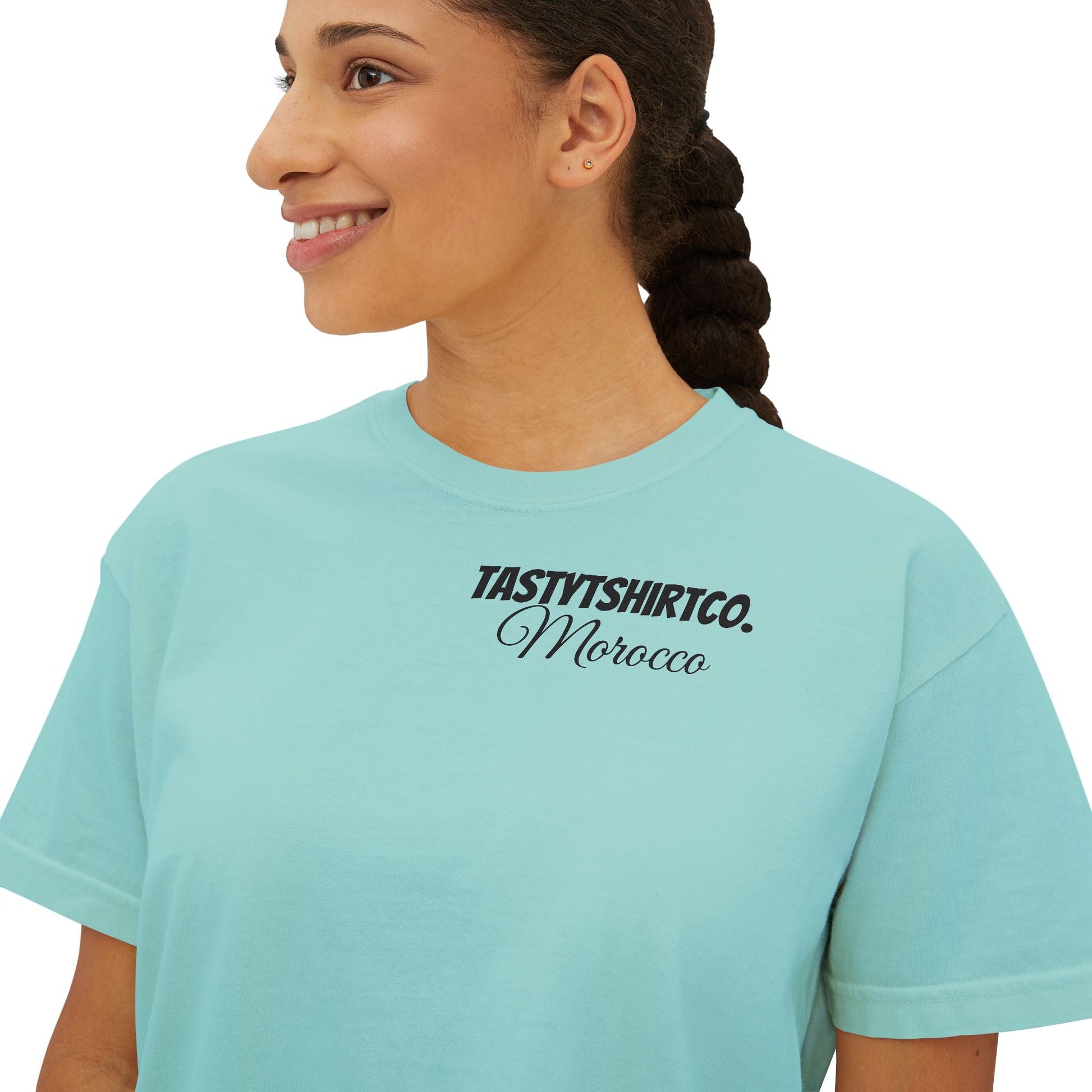 Women's Boxy Tee Morocco Collection Printify