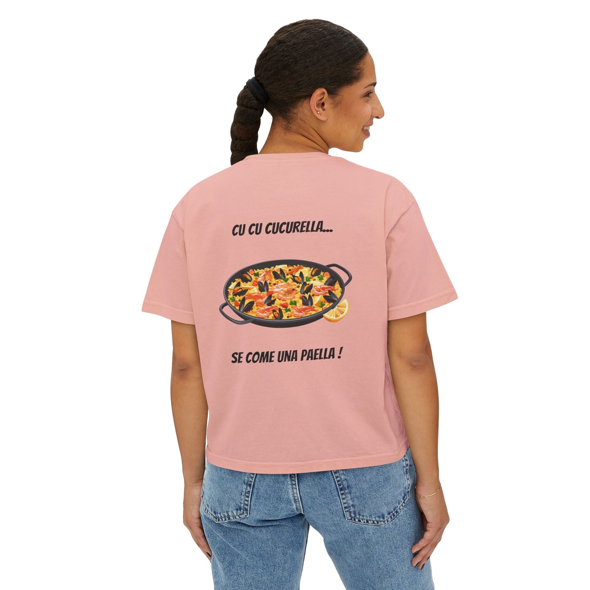 Women's Boxy Tee Spain Collection Printify
