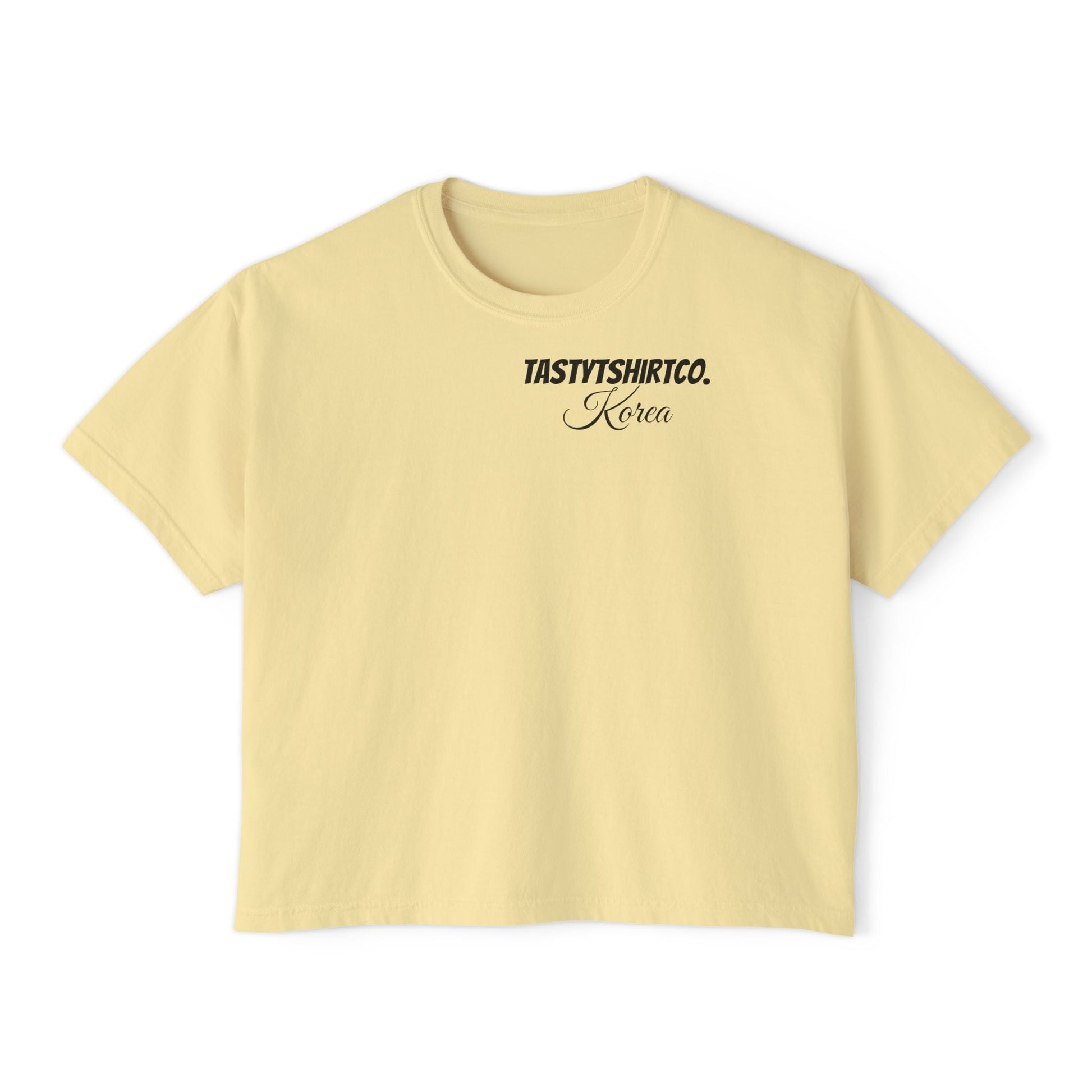 Women's Boxy Tee Korea Collection Printify