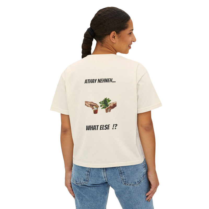 Women's Boxy Tee Morocco Collection Printify