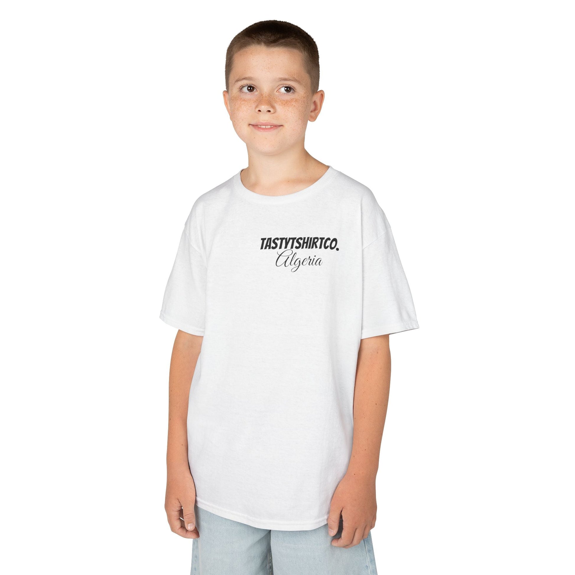 Kids’ Cotton Tee – Algeria Edition Printify