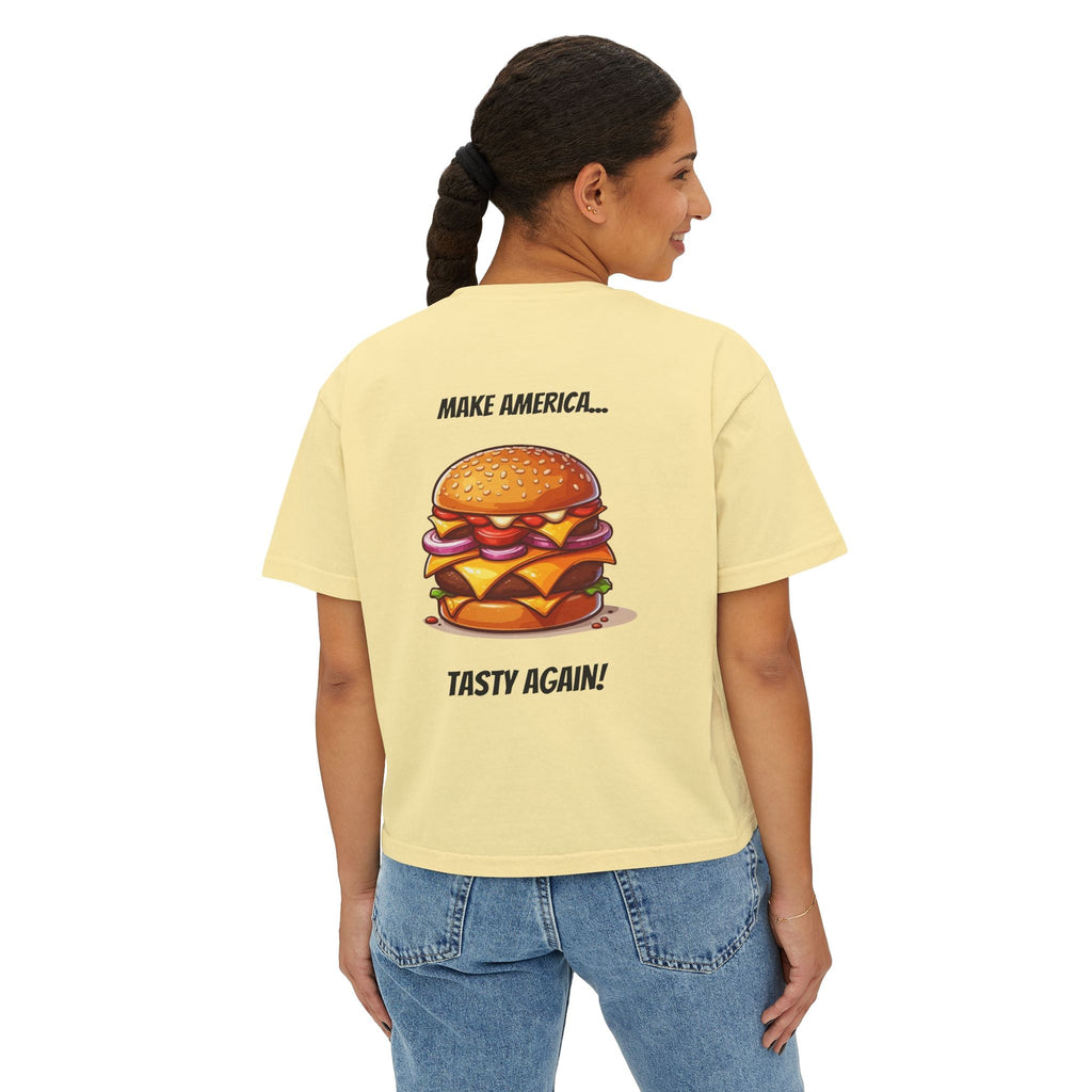 Women's Boxy Tee United States Collection Printify