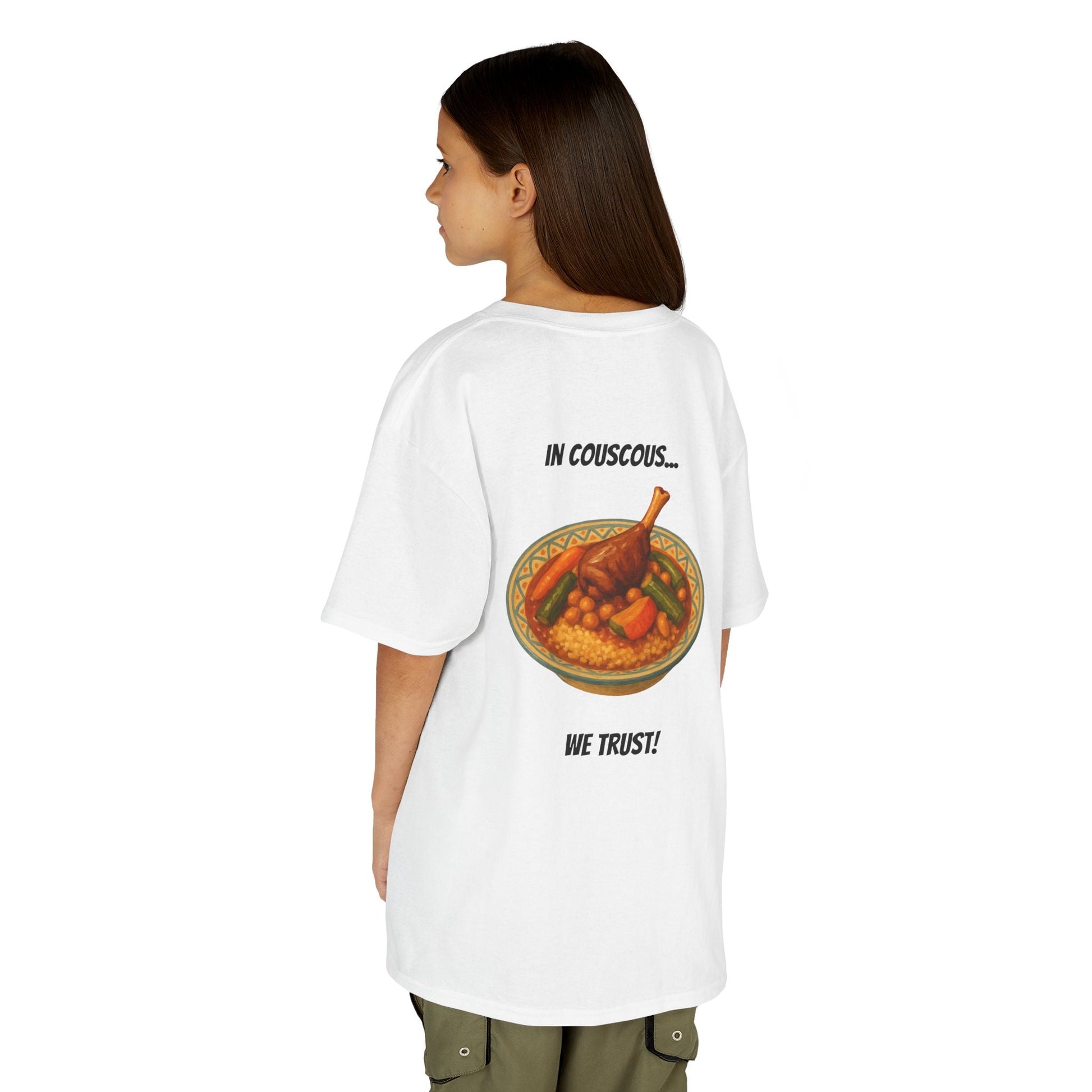 Kids’ Cotton Tee – Algeria Edition Printify