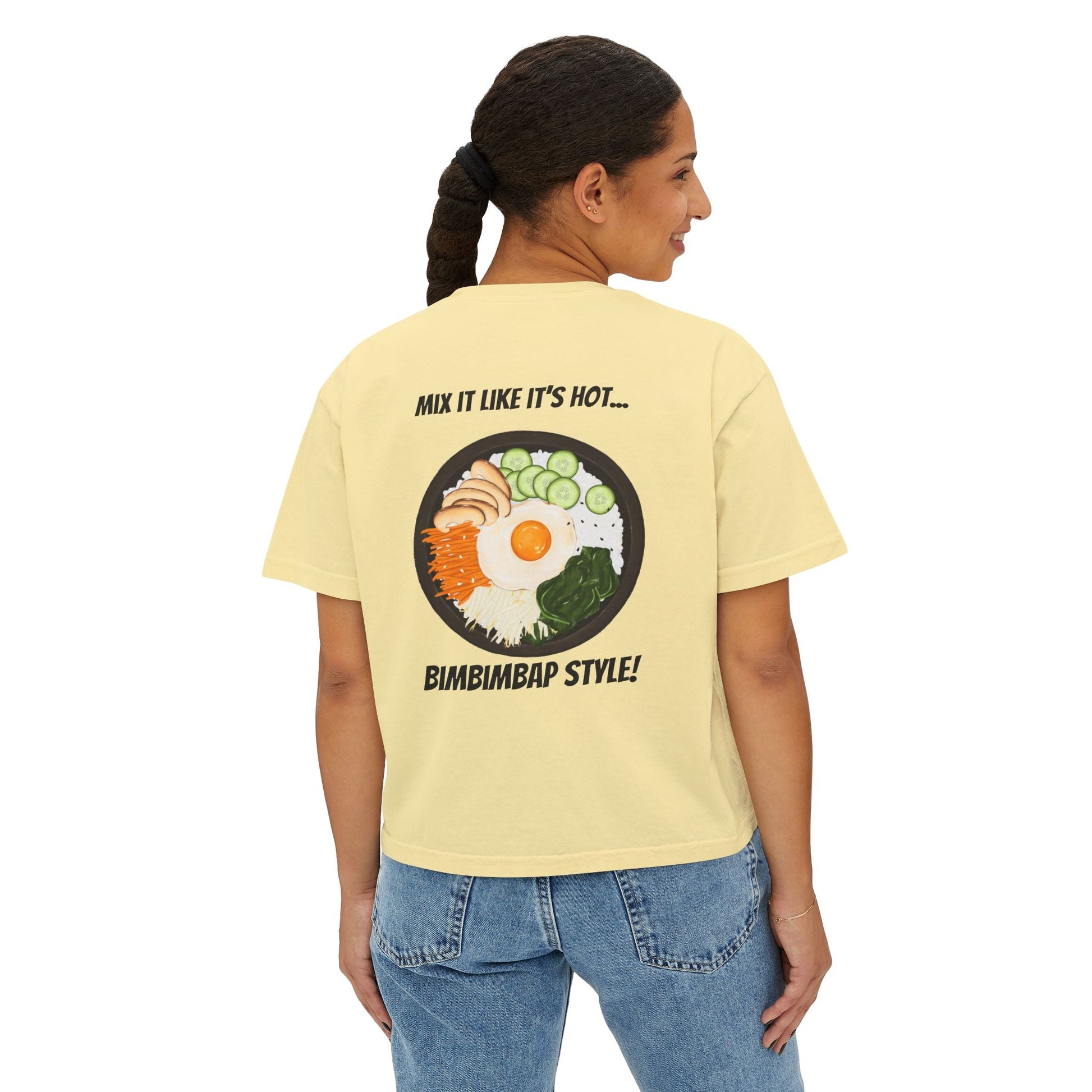 Women's Boxy Tee Korea Collection Printify