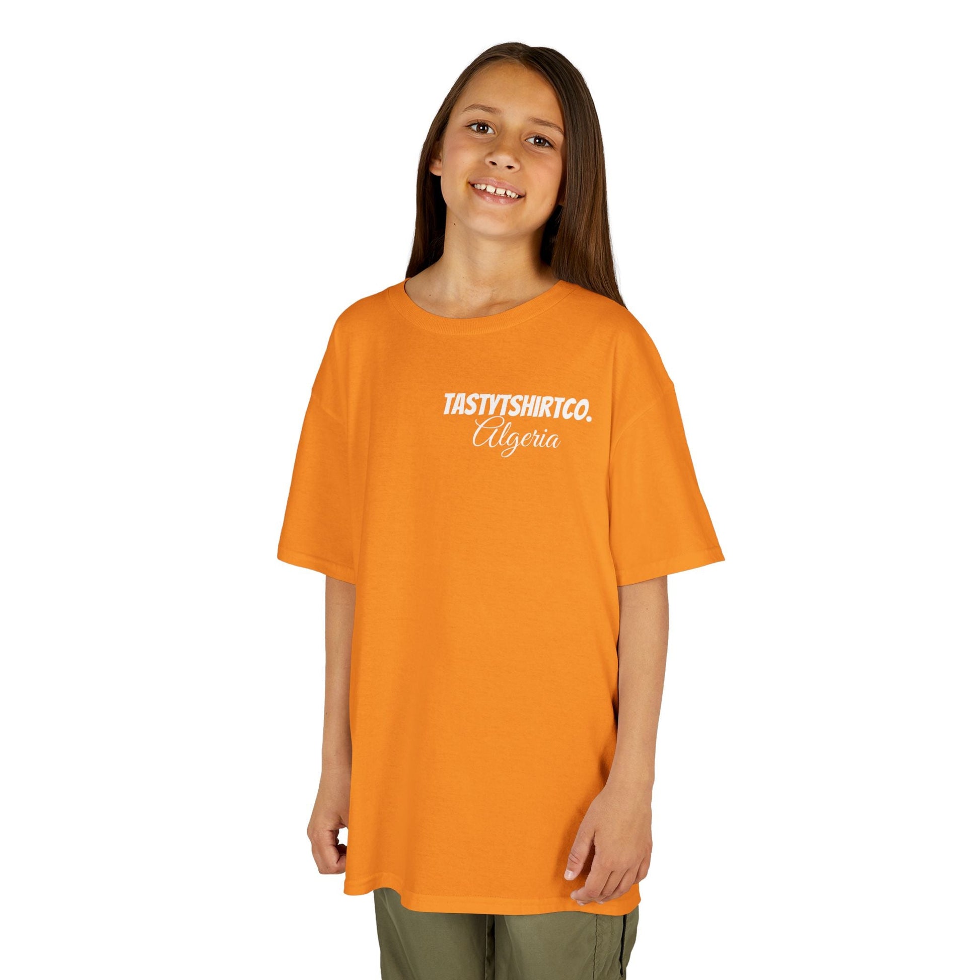 Kids’ Cotton Tee – Algeria Edition Printify