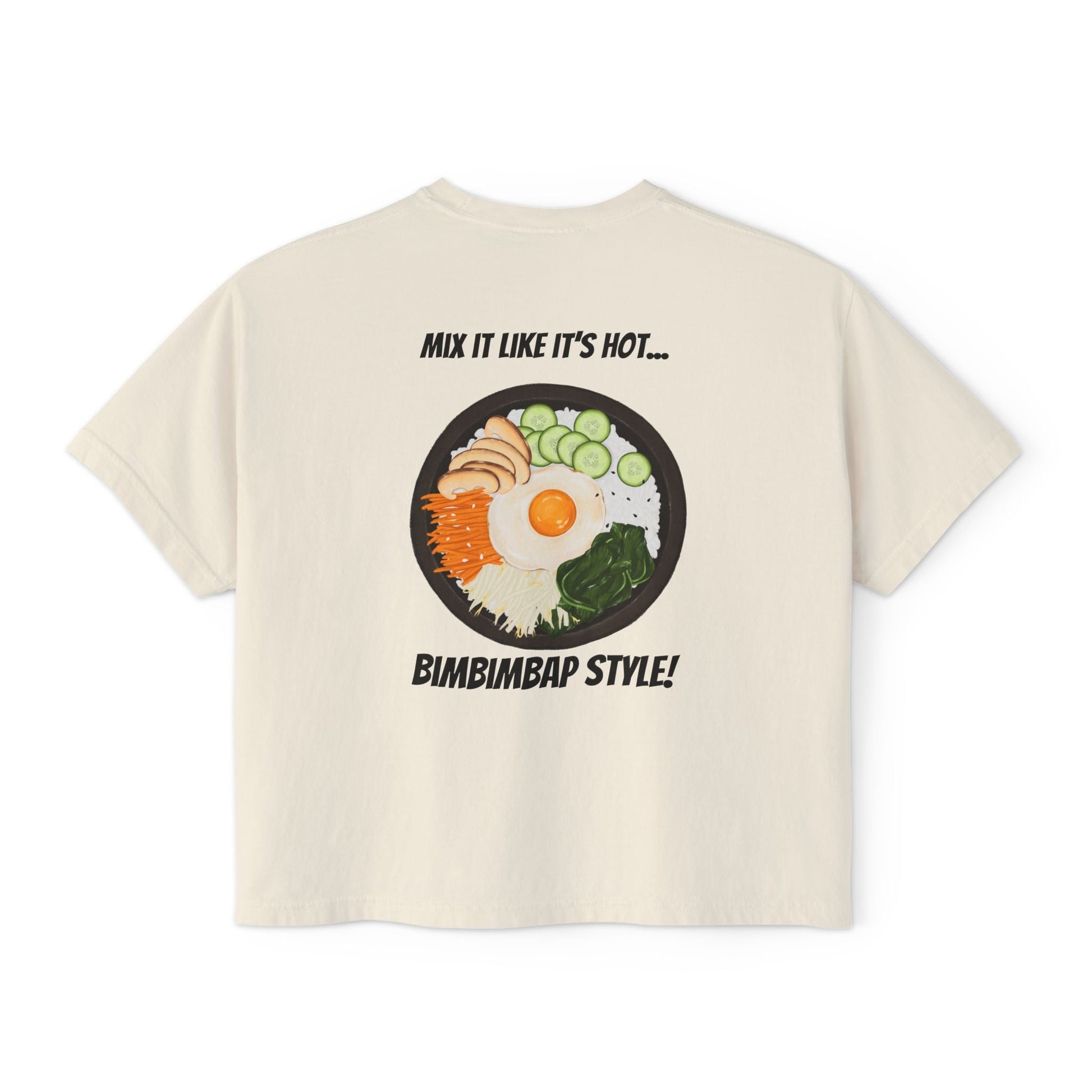 Women's Boxy Tee Korea Collection Printify