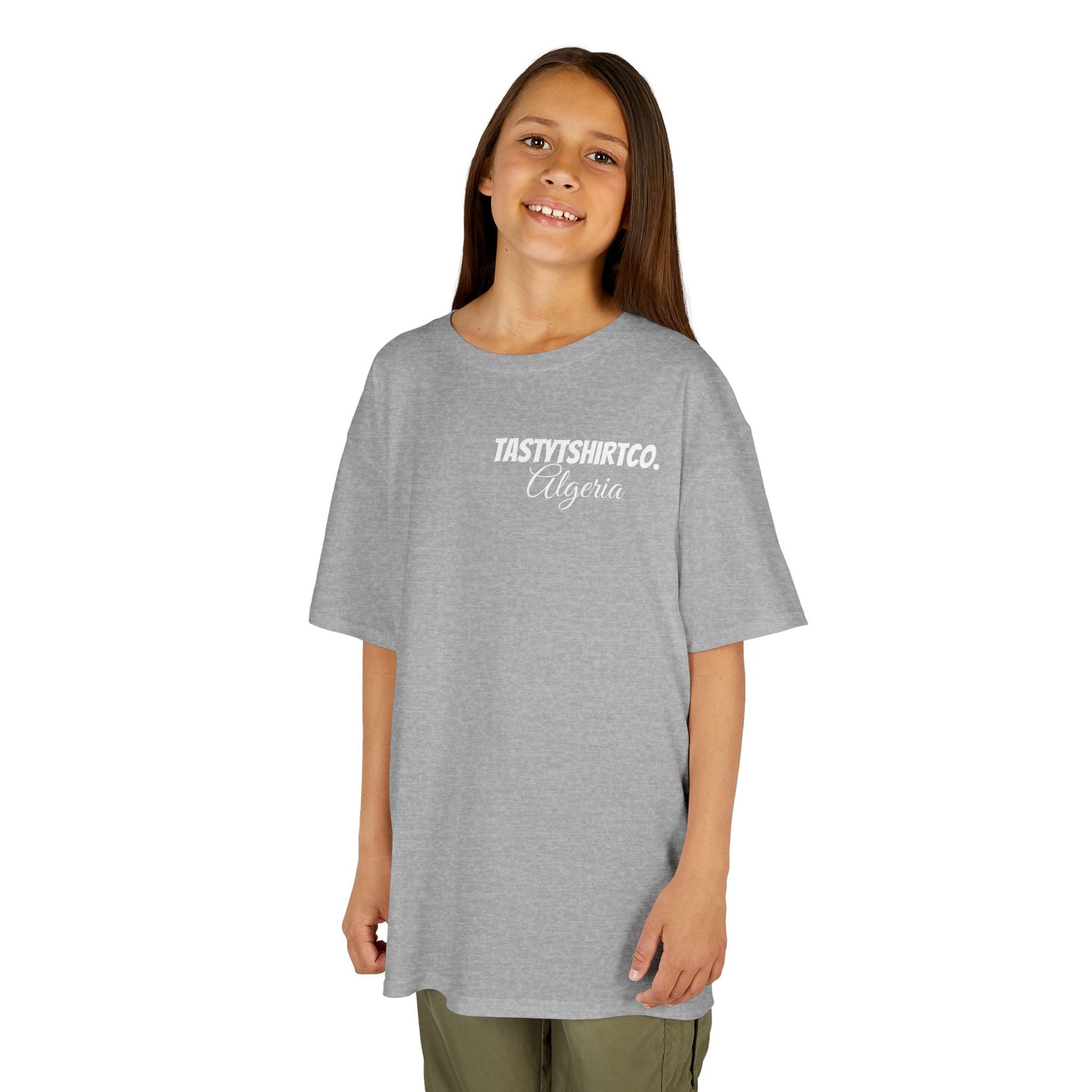Kids’ Cotton Tee – Algeria Edition Printify