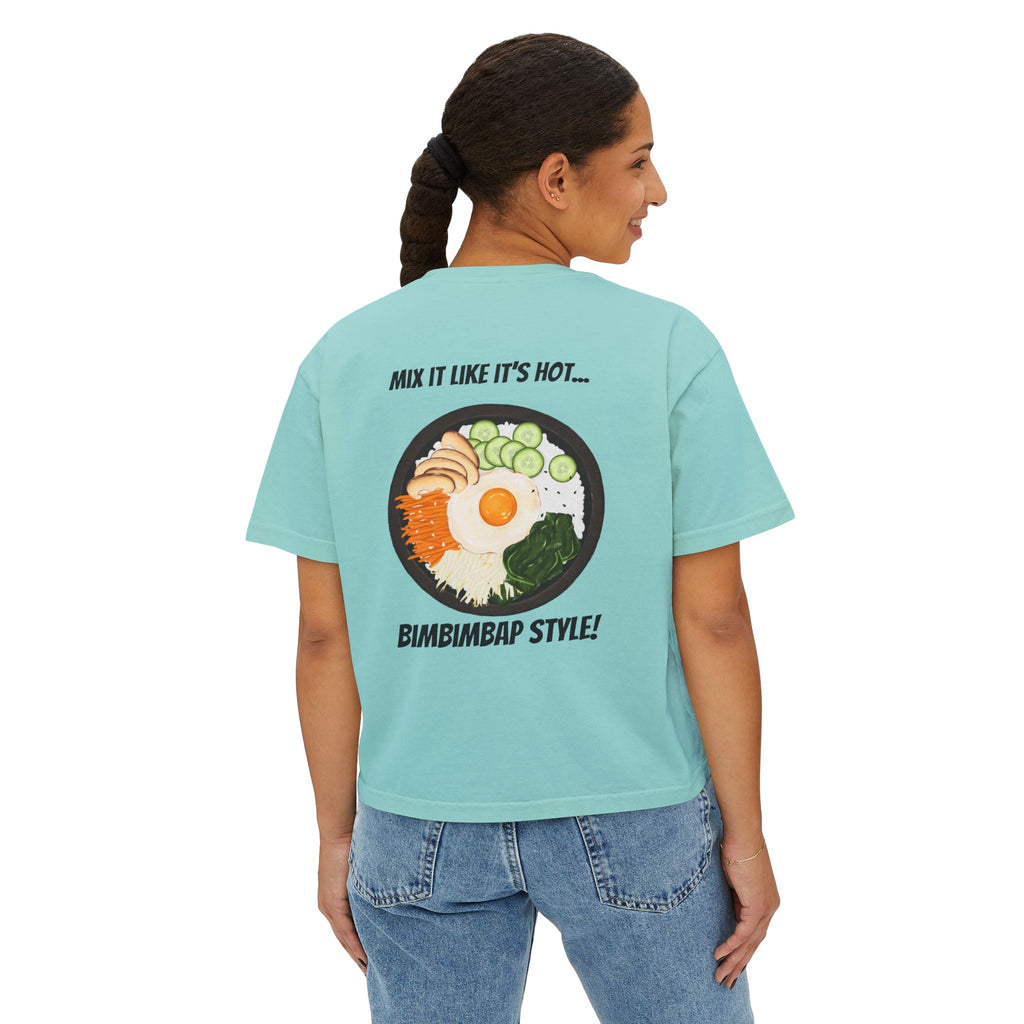 Women's Boxy Tee Korea Collection Printify