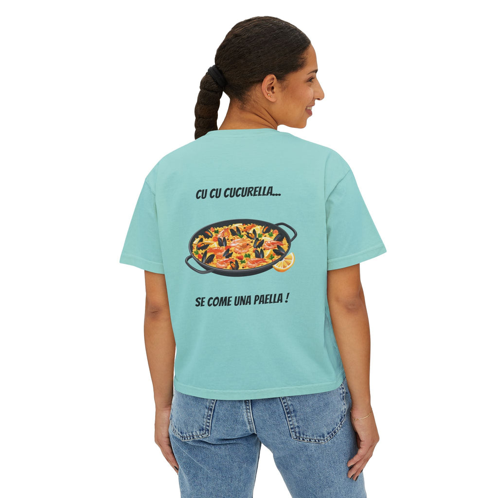 Women's Boxy Tee Spain Collection Printify