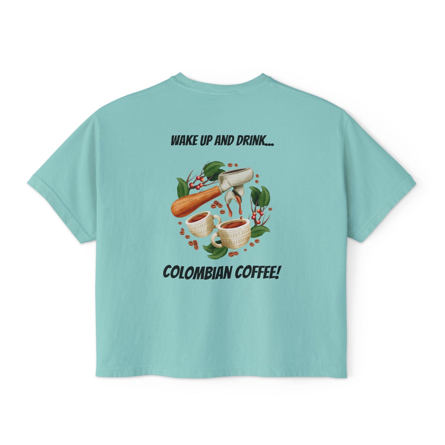 Women's Boxy Tee Colombia Collection Printify