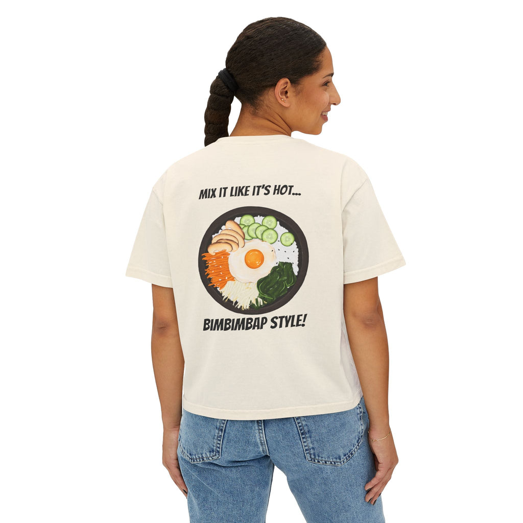 Women's Boxy Tee Korea Collection Printify