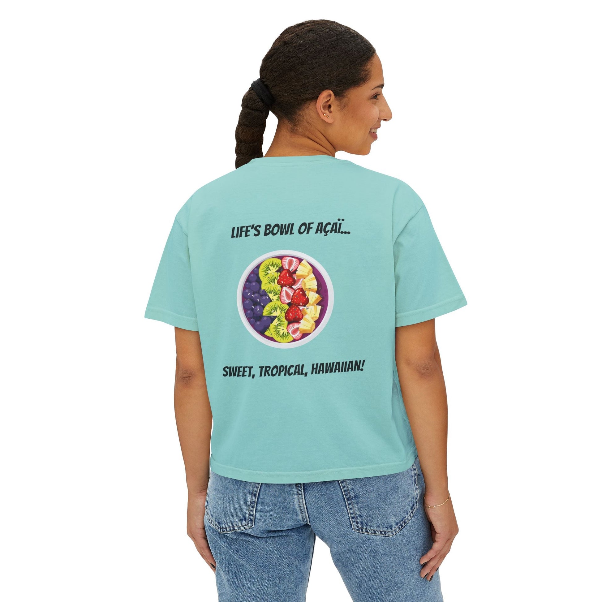 Women's Boxy Tee Hawaii Collection Printify