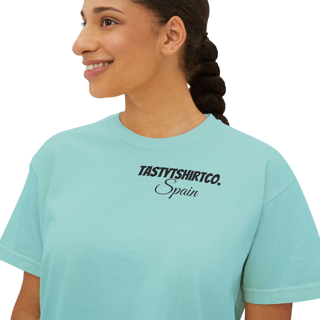 Women's Boxy Tee Spain Collection Printify