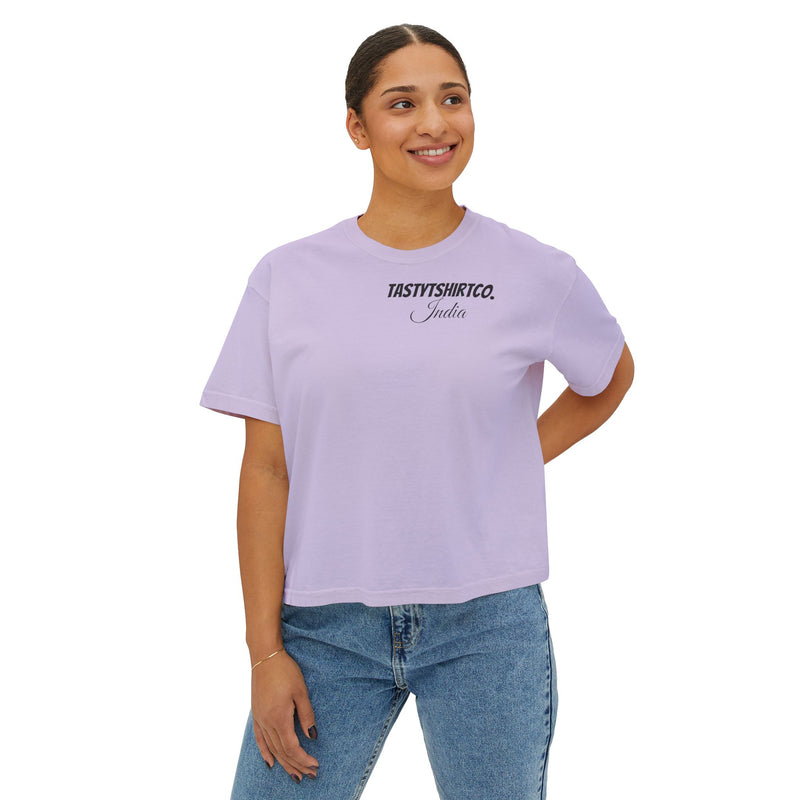 Women's Boxy Tee India Collection Printify