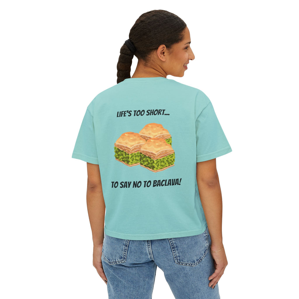 Women's Boxy Tee Turkey Collection Printify