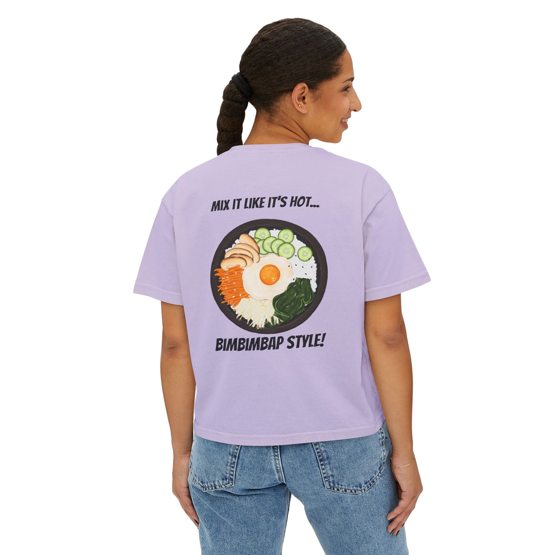 Women's Boxy Tee Korea Collection Printify