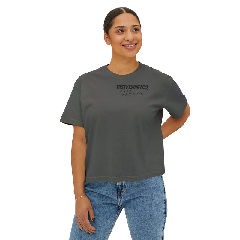 Women's Boxy Tee Morocco Collection Printify