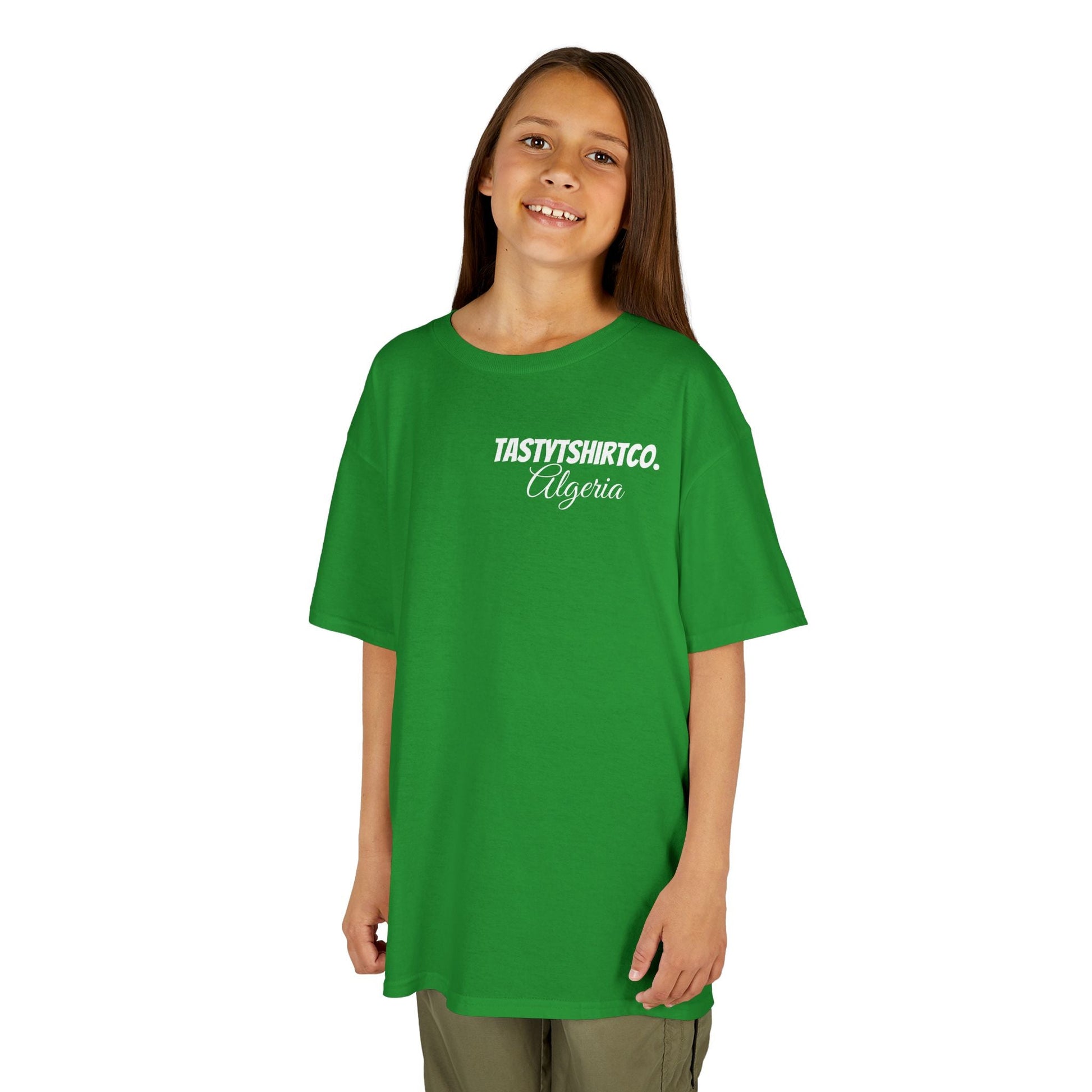 Kids’ Cotton Tee – Algeria Edition Printify