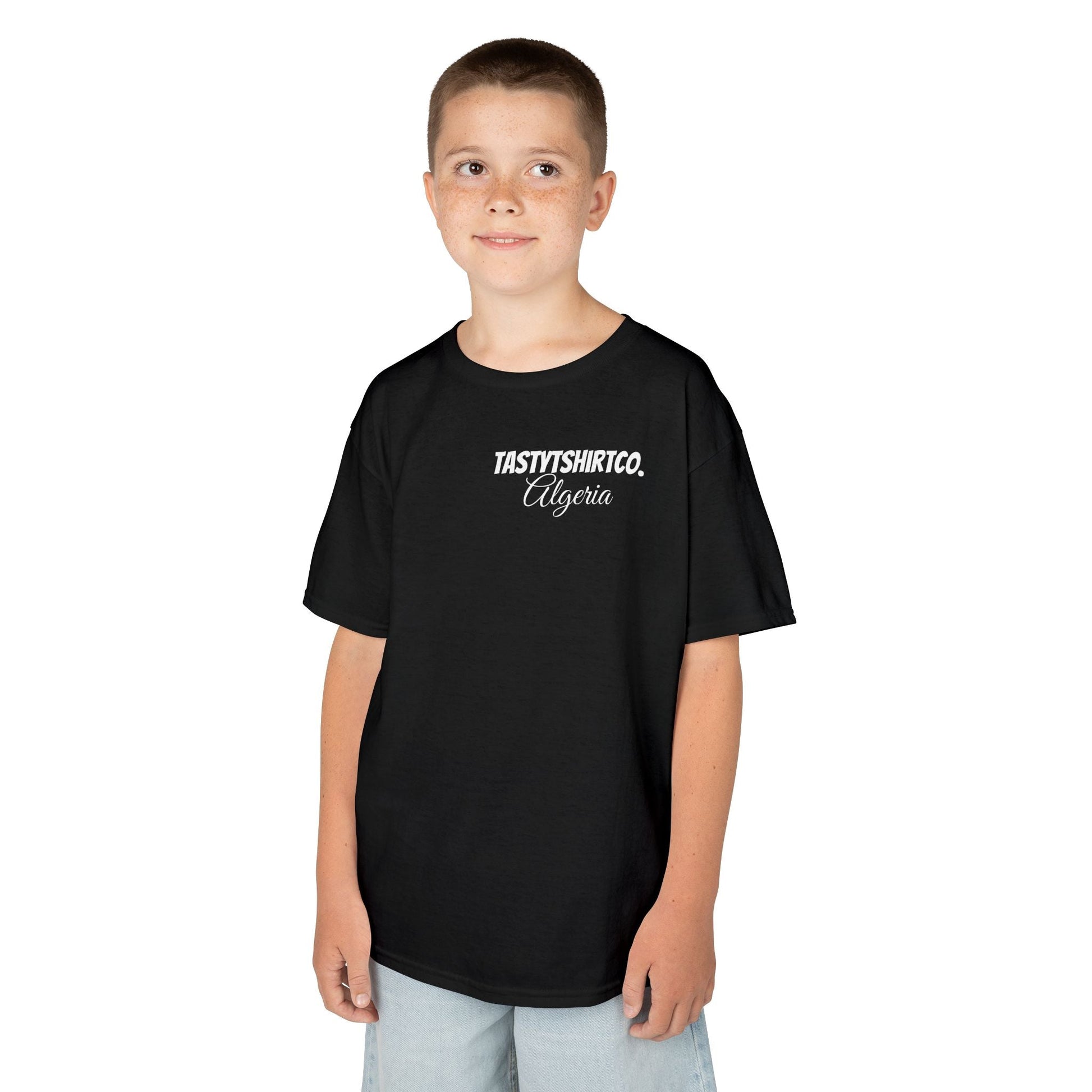Kids’ Cotton Tee – Algeria Edition Printify