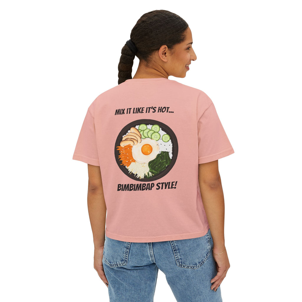 Women's Boxy Tee Korea Collection Printify