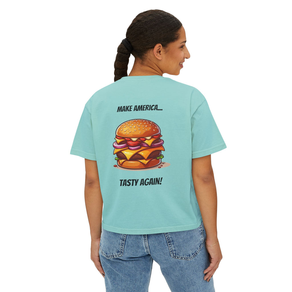 Women's Boxy Tee United States Collection Printify